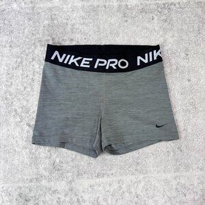 Nike Gray Black Athletic Shorts Compression Fit